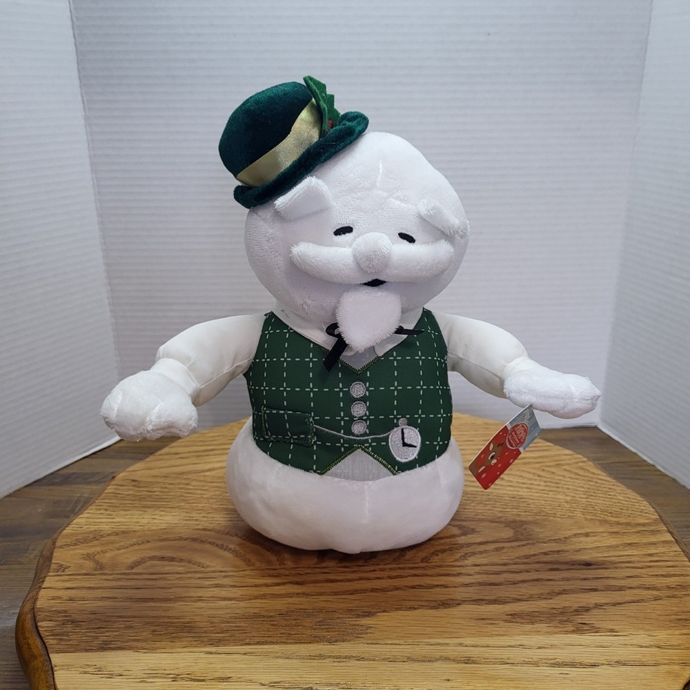 NWT Plush Sam The Snowman Rudolph The Red Nose Reindeer Dan Dee Stuffed Animal